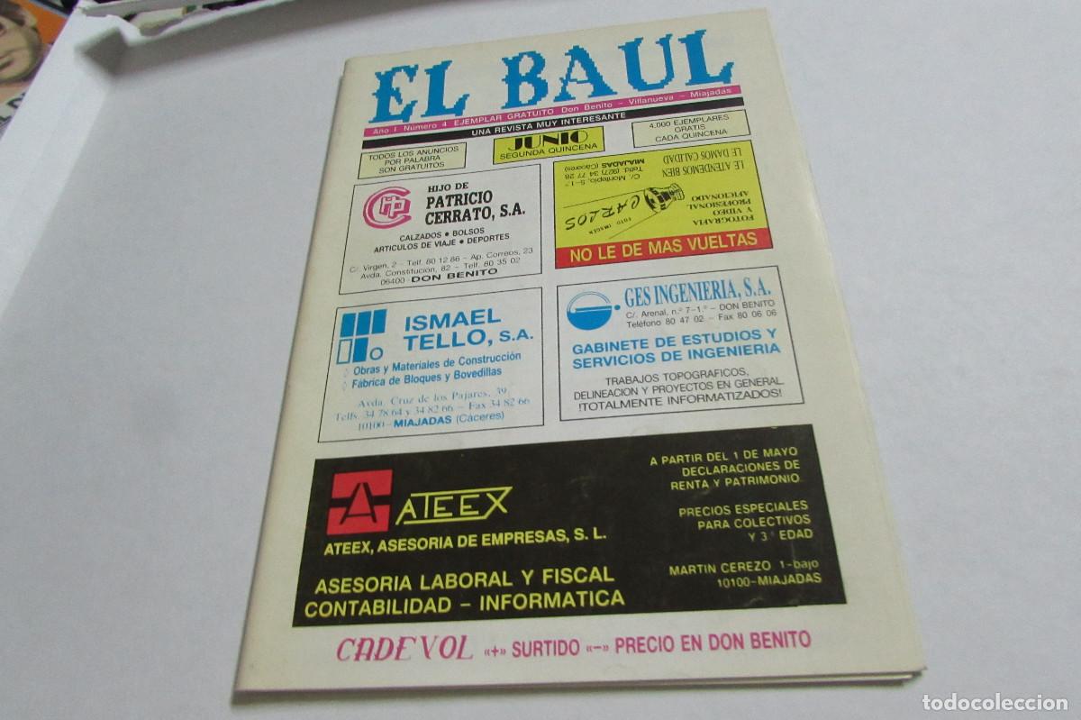 Coleccionismo de revistas y peri&oacute;dicos: EL BAUL 4 VILLANUEVA MIAJADAS