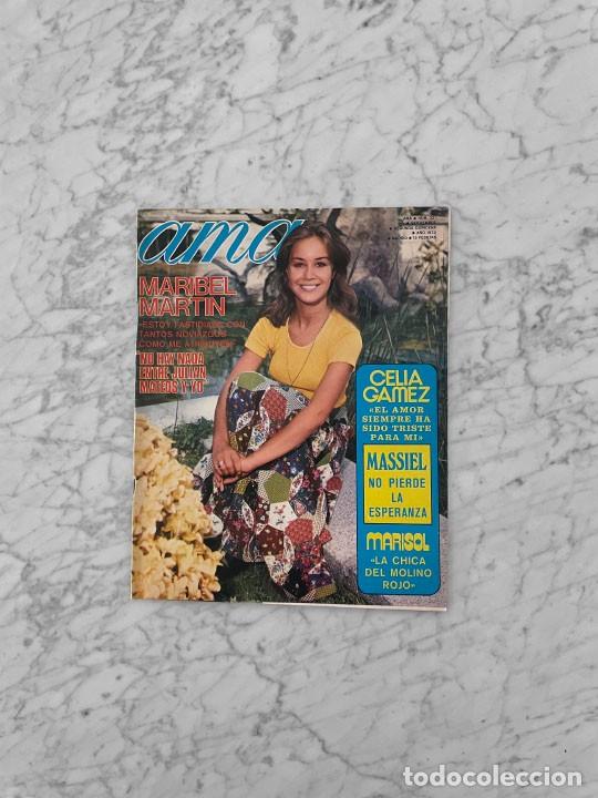 Coleccionismo de revistas y peri&oacute;dicos: AMA - 1973 - MASSIEL, MARIBEL MARTIN, CELIA GAMEZ, MARISOL, ALEXANDRA BASTEDO, RICHARD CHAMBERLAIN