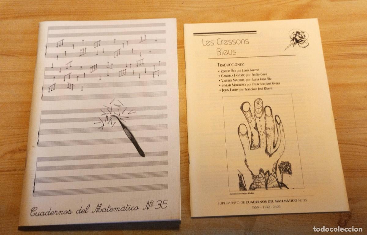 Collectionnisme de Revues et Journaux: CUADERNOS DEL MATEM&Aacute;TICO N&ordm; 35 + SUPLEMENTOS LAVARQUELA y LES CRESSONS BLEUS - 2005