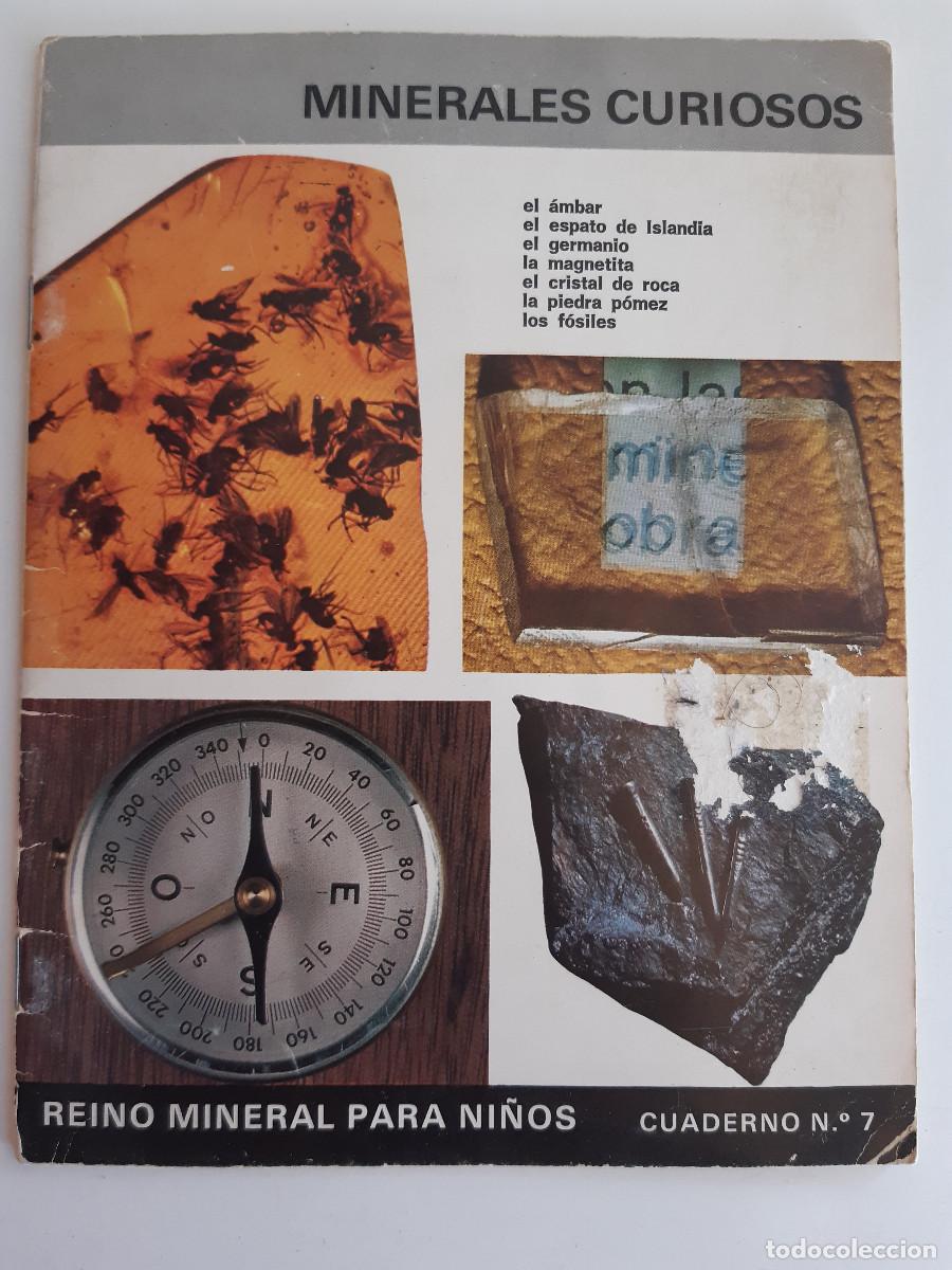 Coleccionismo de revistas y peri&oacute;dicos: REINO MINERAL PARA NI&Ntilde;OS 7 MINERALES CURIOSOS Antonio Pons REVISTA