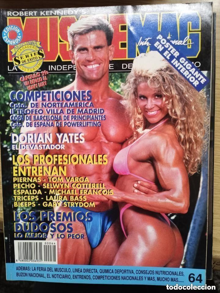 Coleccionismo de revistas y peri&oacute;dicos: MUSCLEMAG -N 64 -REVISTA DE CULTURISMO -ROBERT KENEDY&acute;S -a&ntilde;o 1995