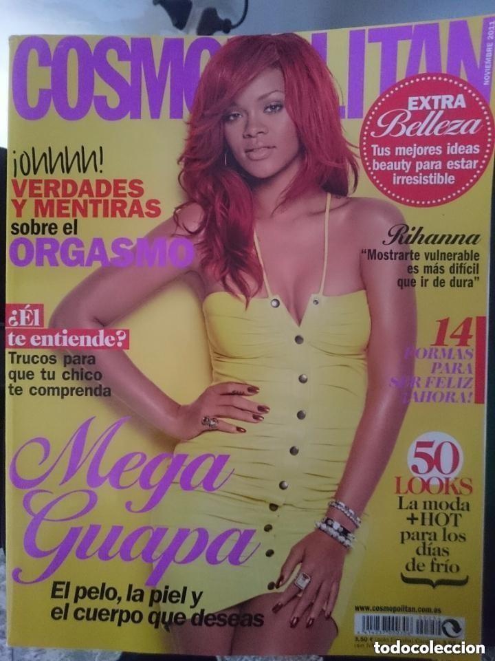 Coleccionismo de revistas y peri&oacute;dicos: COSMOPOLITAN - NOVIEMBRE 2011 - CON RIHANNA