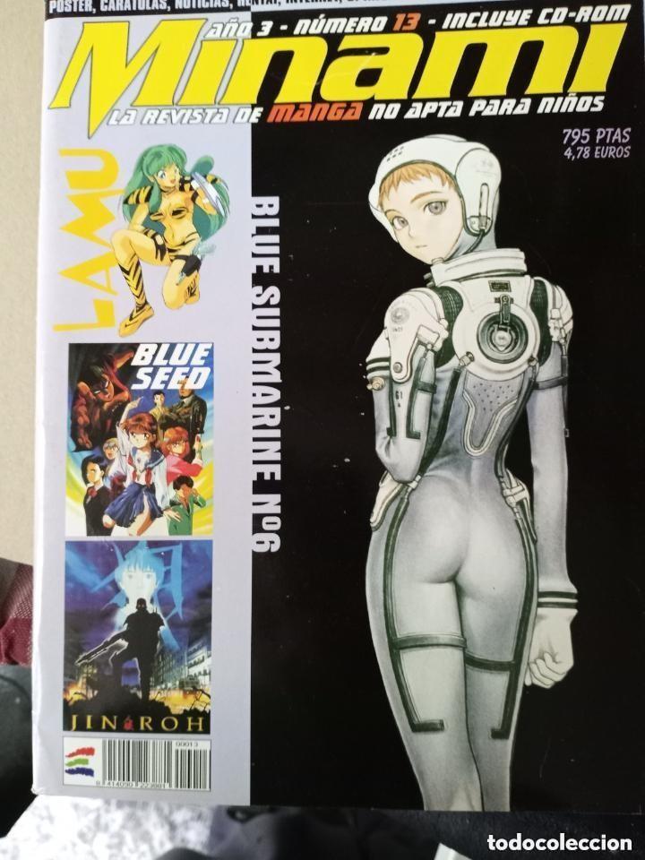 Coleccionismo de revistas y peri&oacute;dicos: MINAMI N 13 - REVISTA SOBRE MANGA Y ANIME, CON CDROM -VER FOTOS