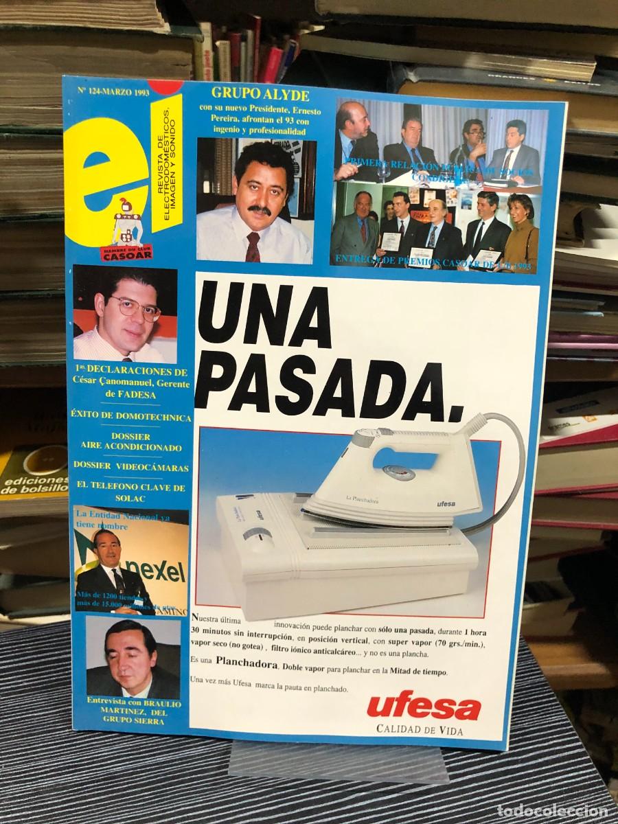 Coleccionismo de revistas y peri&oacute;dicos: Revista e (Electrodom&eacute;sticos, Imagen y Sonido) - N&ordm; 124 (Marzo 1993)