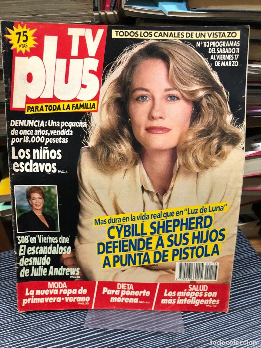 Coleccionismo de revistas y peri&oacute;dicos: Revista TV Plus - N&ordm; 113 (Del 11 al 17 de marzo de 1989)