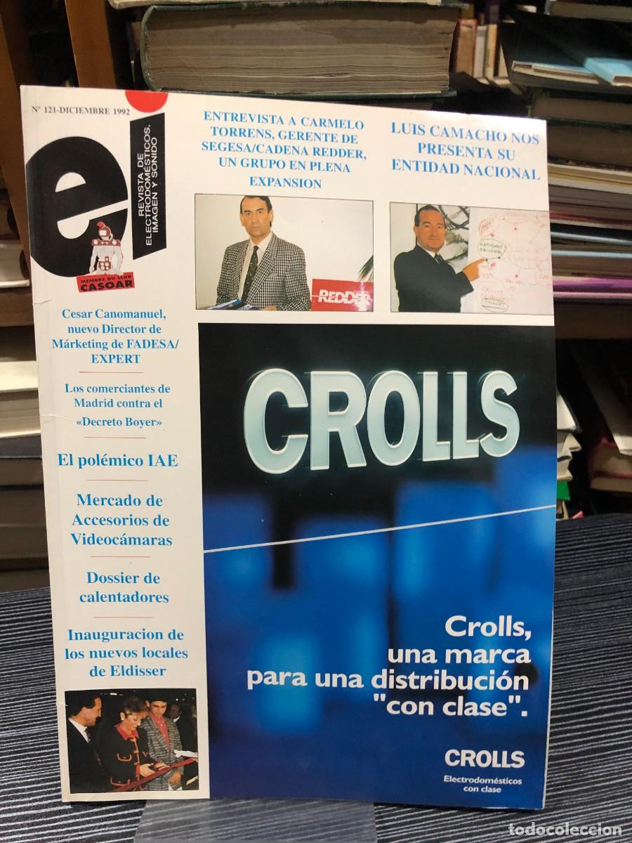 Coleccionismo de revistas y peri&oacute;dicos: Revista e (Electrodom&eacute;sticos, Imagen y Sonido) - N&ordm; 121 (Diciembre 1992)
