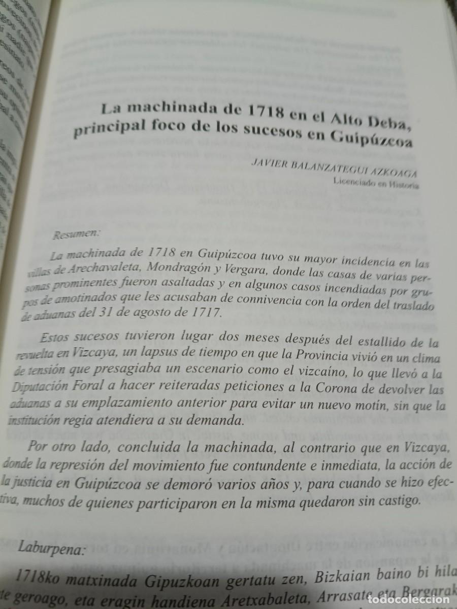 Coleccionismo de revistas y peri&oacute;dicos: MACHINADA DE 1718 EN EL ALTO DEBA Y GIPUZKOA. REAL SOCIEDAD BASCONGADA DE AMIGOS DEL PA&Iacute;S 2024