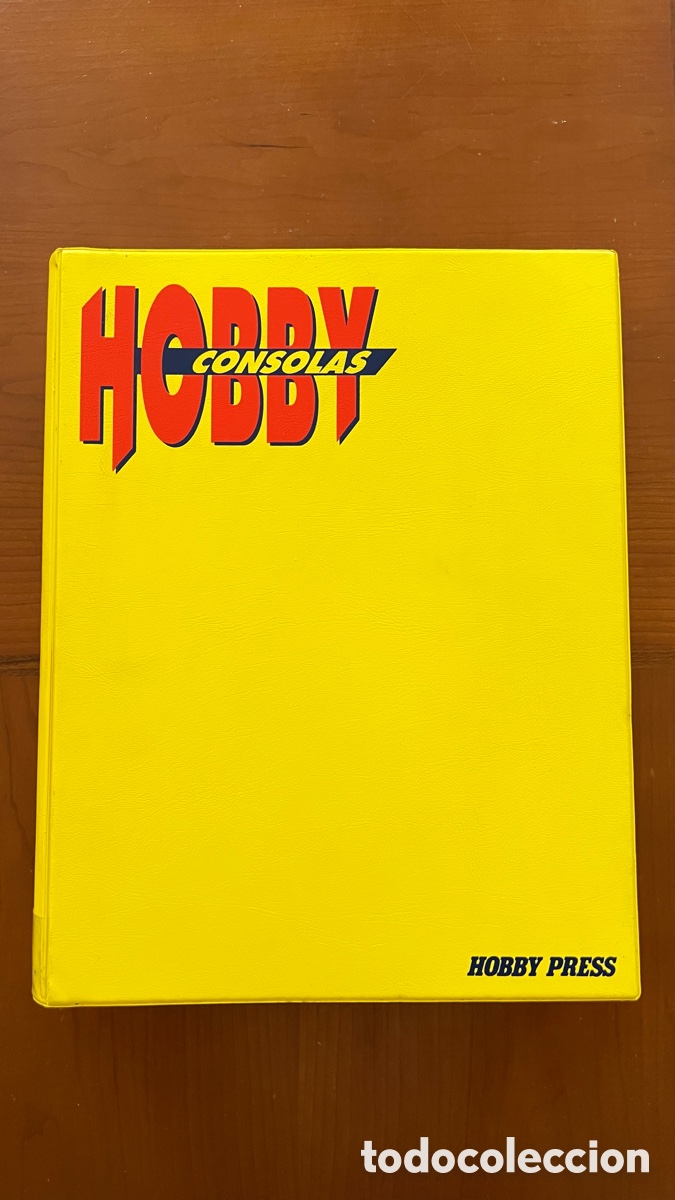 Coleccionismo de revistas y peri&oacute;dicos: ARCHIVADOR CARPETA CON LOS PRIMEROS 13 NUMEROS DE LA REVISTA HOBBY CONSOLAS , MUY BUEN ESTADO