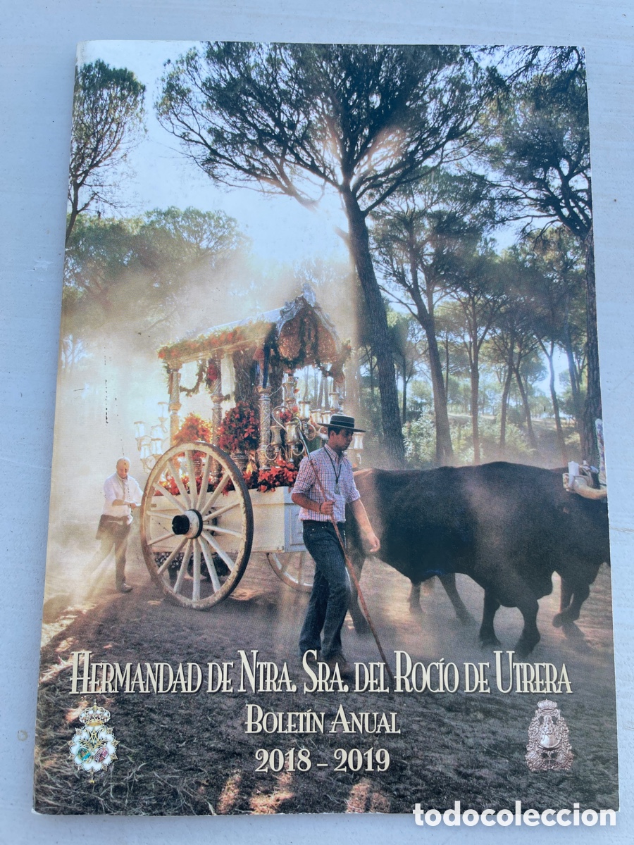 Coleccionismo de revistas y peri&oacute;dicos: Boletin Hermandad Roc&iacute;o Utrera 2018-19
