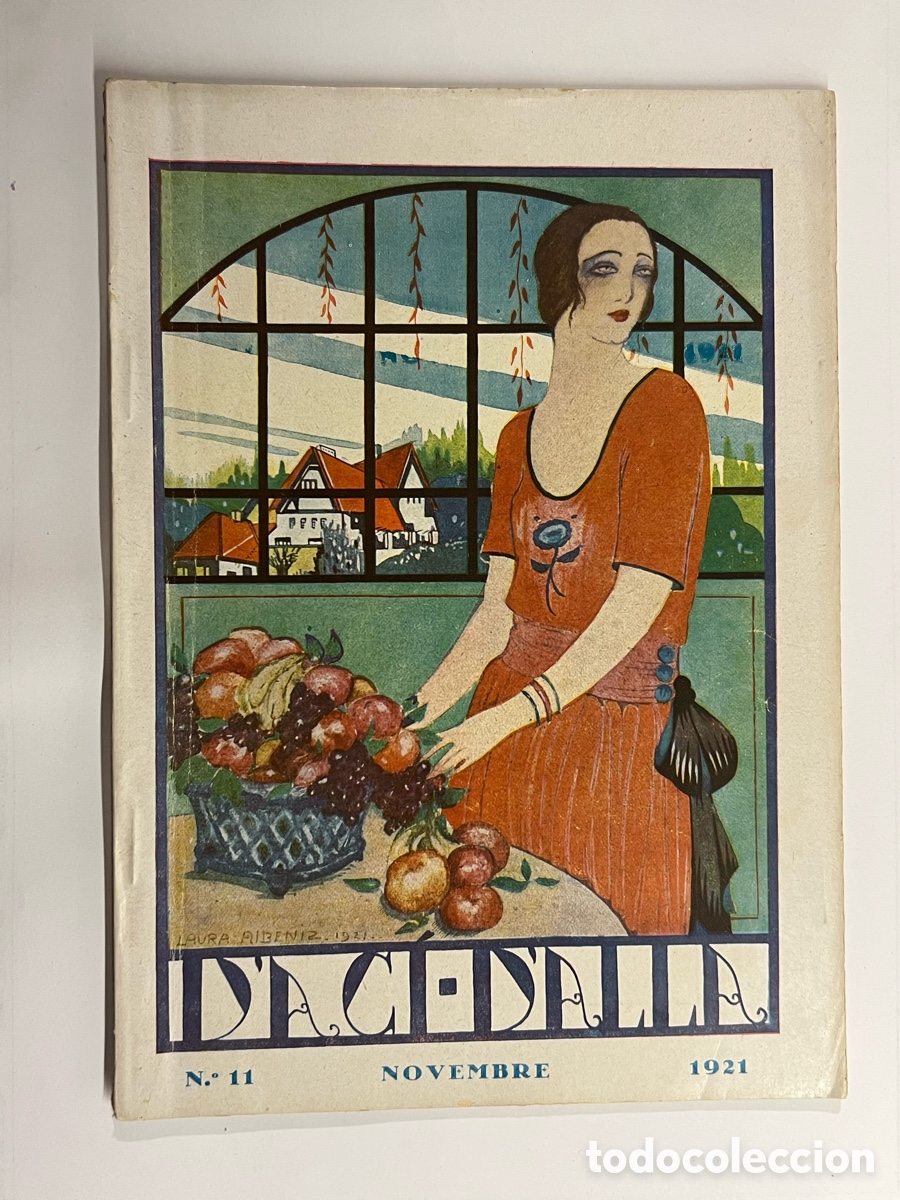 Coleccionismo de revistas y peri&oacute;dicos: BARCELONA.. D'AC&Iacute; D'ALLA.., MAGAZINE MENSUAL. EDITORIAL CATALANA. VoL. VIII, N&uacute;m.11, 01/11/1921