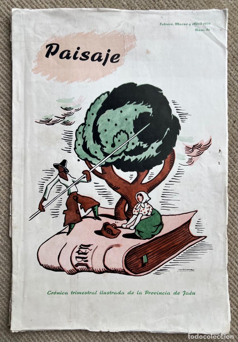 Coleccionismo de revistas y peri&oacute;dicos: Revista Paisaje (Num. 96) - Cr&oacute;nica Trimestral ilustrada de la provincia de Ja&eacute;n