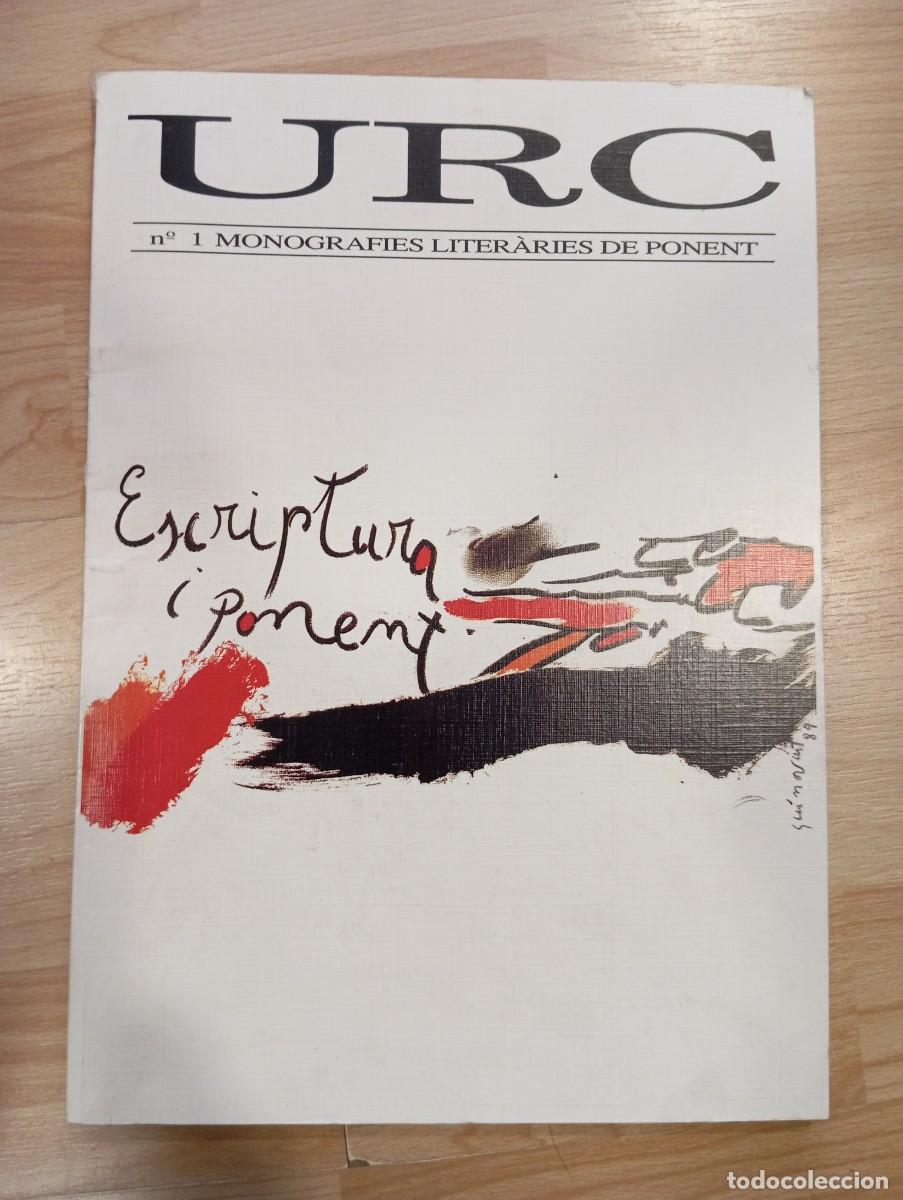 Coleccionismo de revistas y peri&oacute;dicos: 'URC. N&ordm; 1. Monografies liter&agrave;ries de Ponent'