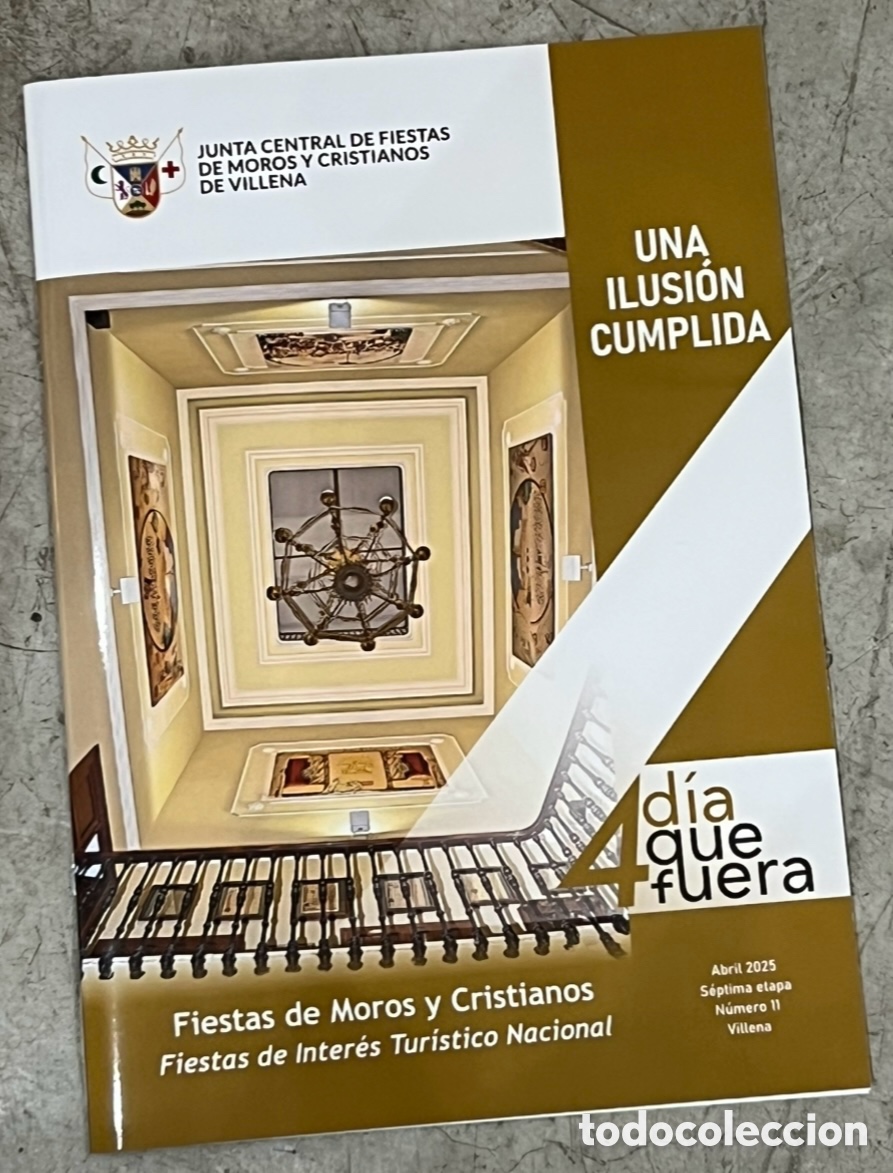 Coleccionismo de revistas y peri&oacute;dicos: Revista. Feria de Moros y Cristianos. Villena. Alicante. 2025.