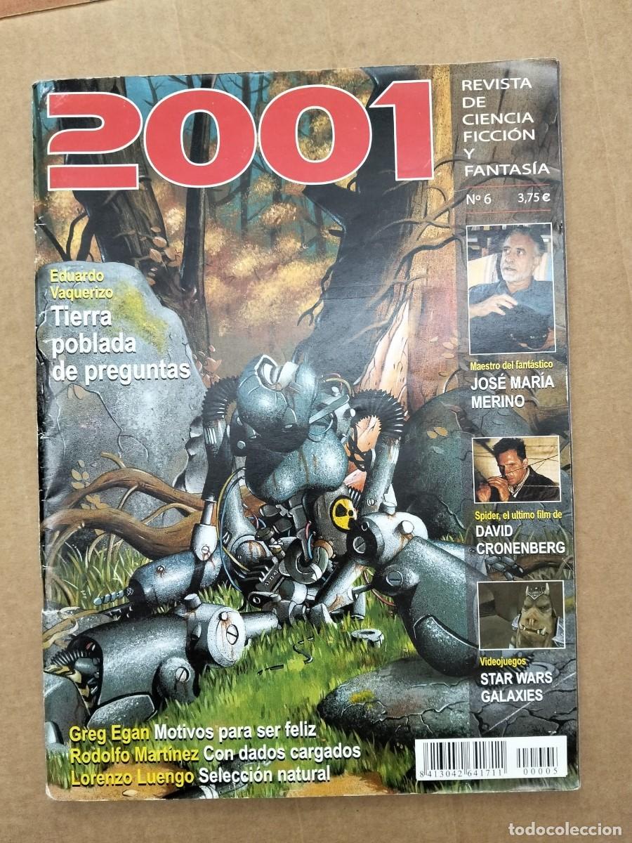 Coleccionismo de revistas y peri&oacute;dicos: 2001. REVISTA DE CIENCIA FICCI&Oacute;N Y FANTAS&Iacute;A n&ordm; 6
