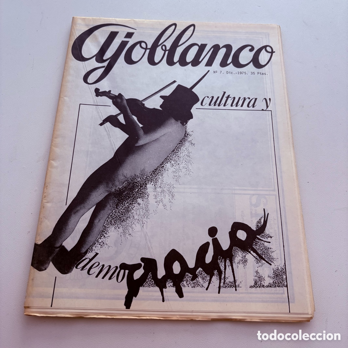 Coleccionismo de revistas y peri&oacute;dicos: REVISTA AJOBLANCO N&ordm; 7 DE 1975