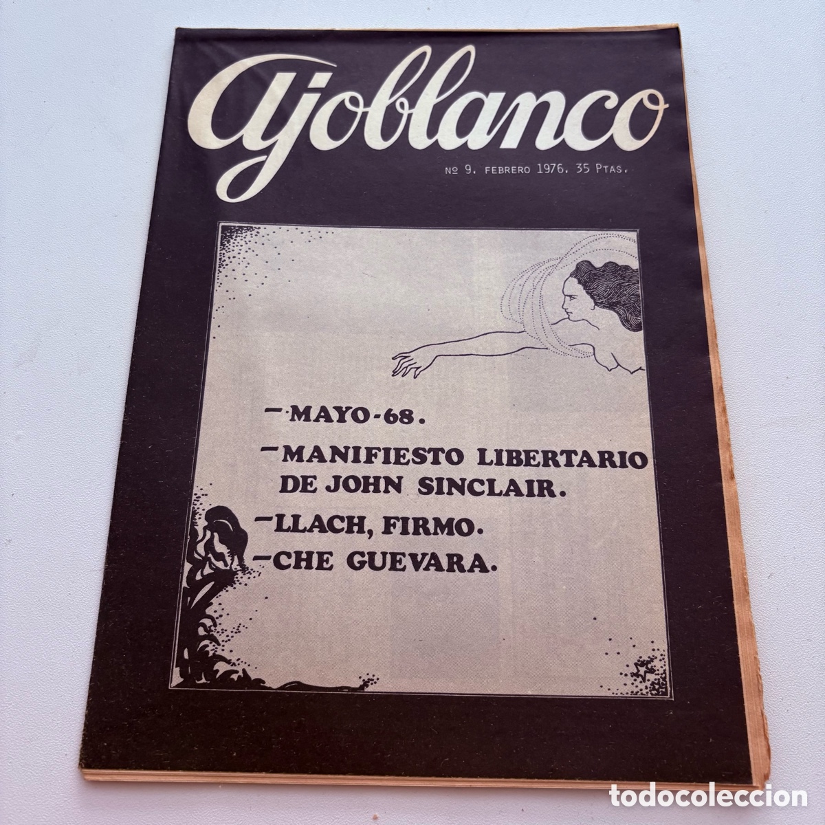 Coleccionismo de revistas y peri&oacute;dicos: REVISTA AJOBLANCO N&ordm; 9 DE 1976