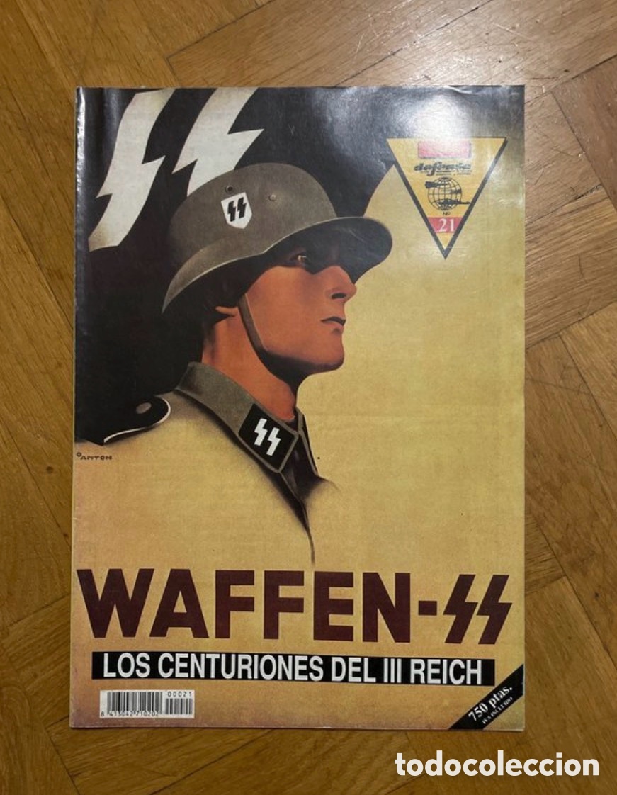 Coleccionismo de revistas y peri&oacute;dicos: Defensa extra revista n&uacute;mero 21 Waffen SS los centuriones del Reich