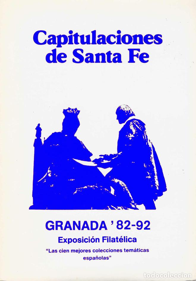 Coleccionismo de revistas y peri&oacute;dicos: CAPITULACIONES DE SANTA FE - GRANADA'82-92 - N&ordm; 4 - FILATELIA