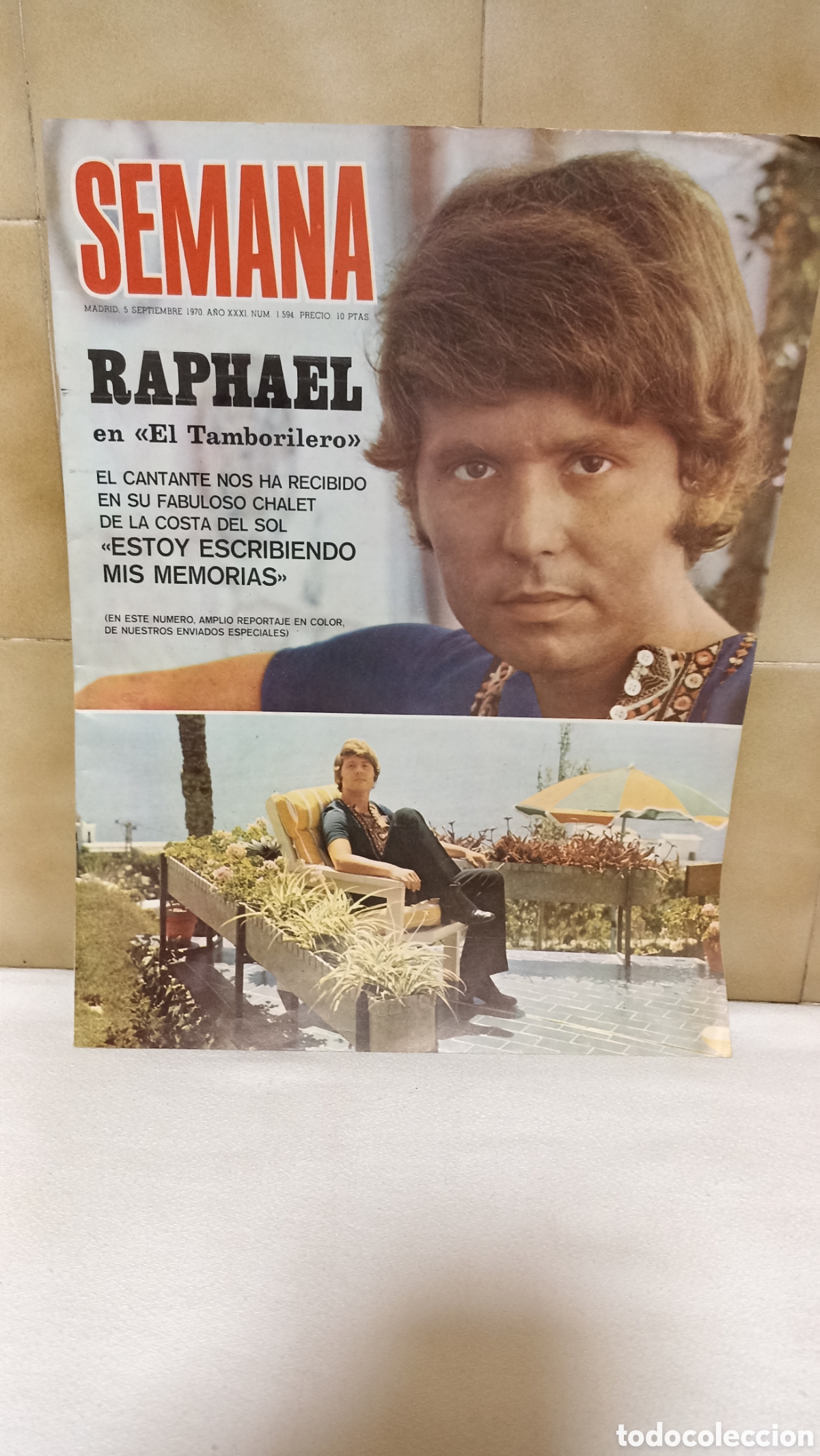 Coleccionismo de revistas y peri&oacute;dicos: Revista Semana. Septiembre 1970