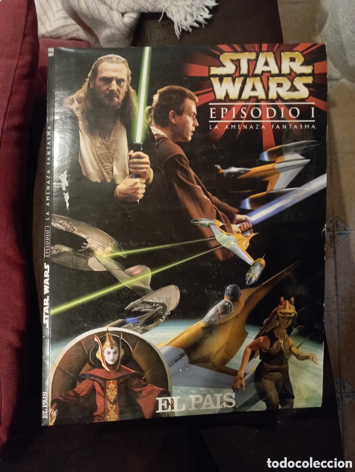 Coleccionismo de revistas y peri&oacute;dicos: 3 laminas Star wars El Pais