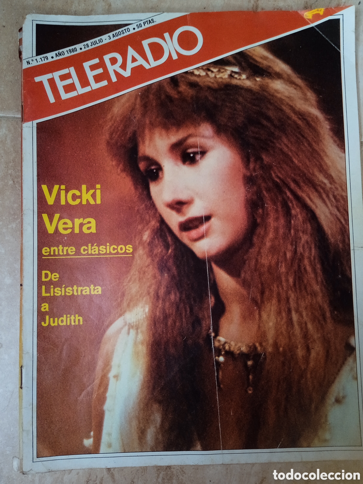Coleccionismo de revistas y peri&oacute;dicos: Teleradio n&deg;1179 Victoria Vera Antonio de Senillosa Baltasar Porcel Capitanes y Reyes