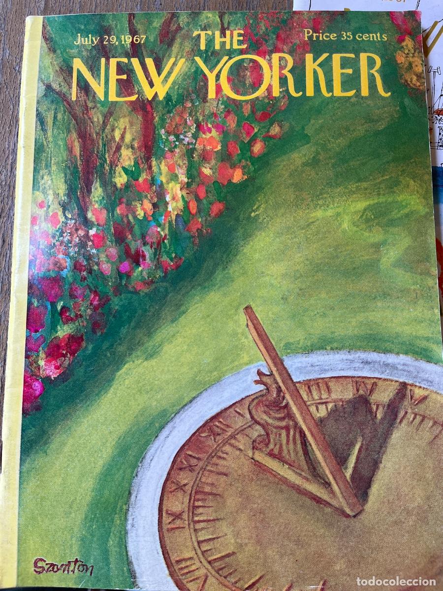 Coleccionismo de revistas y peri&oacute;dicos: The New Yorker-July 1967- portada de Szonton-revista completa