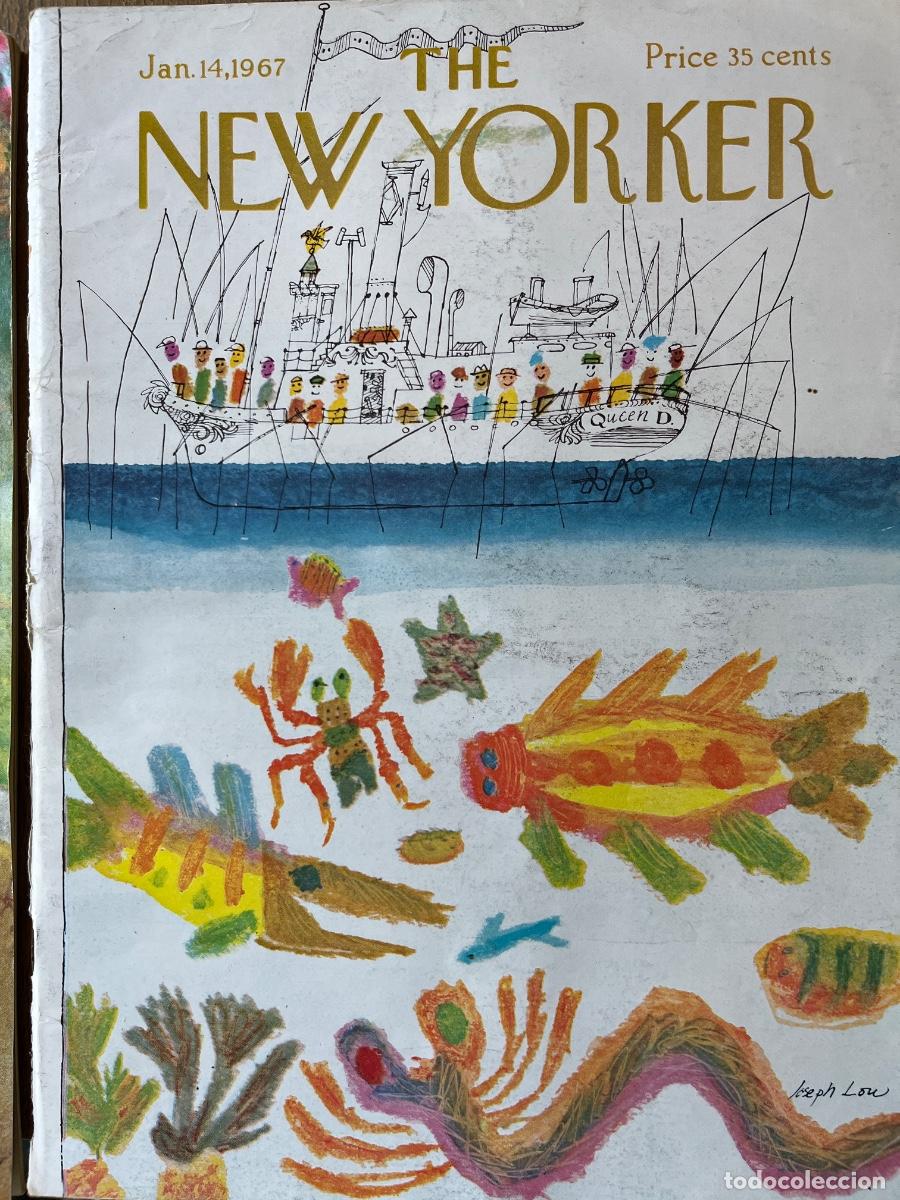 Coleccionismo de revistas y peri&oacute;dicos: The New Yorker-Januar 1967-portada de J. Lou-revista completa