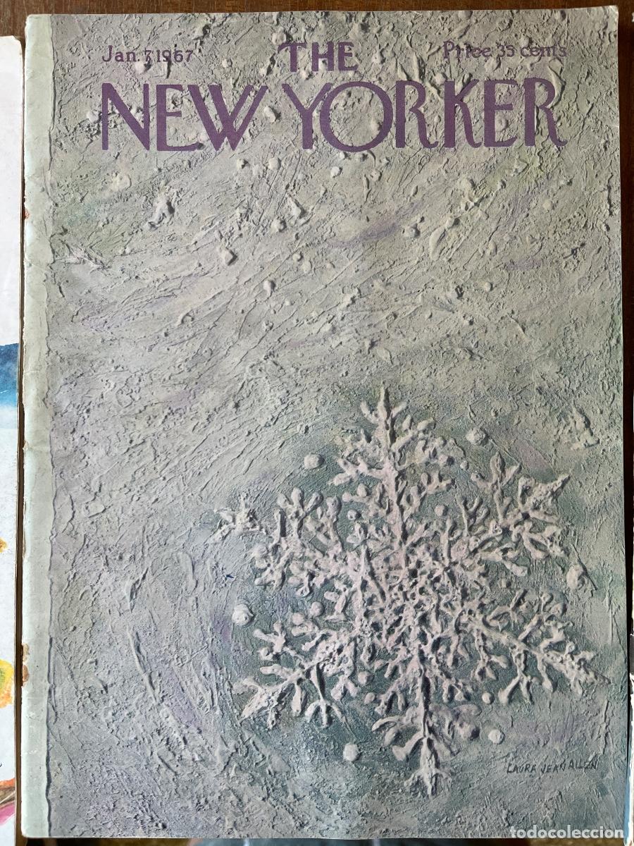 Coleccionismo de revistas y peri&oacute;dicos: The New Yorker-Januar 1967-portada de Laura Jean Allen-revista completa