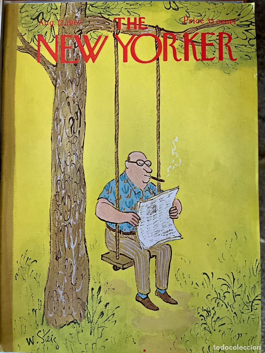 Coleccionismo de revistas y peri&oacute;dicos: The New Yorker-Aug. 1967-portada de W. Steig-revista completa