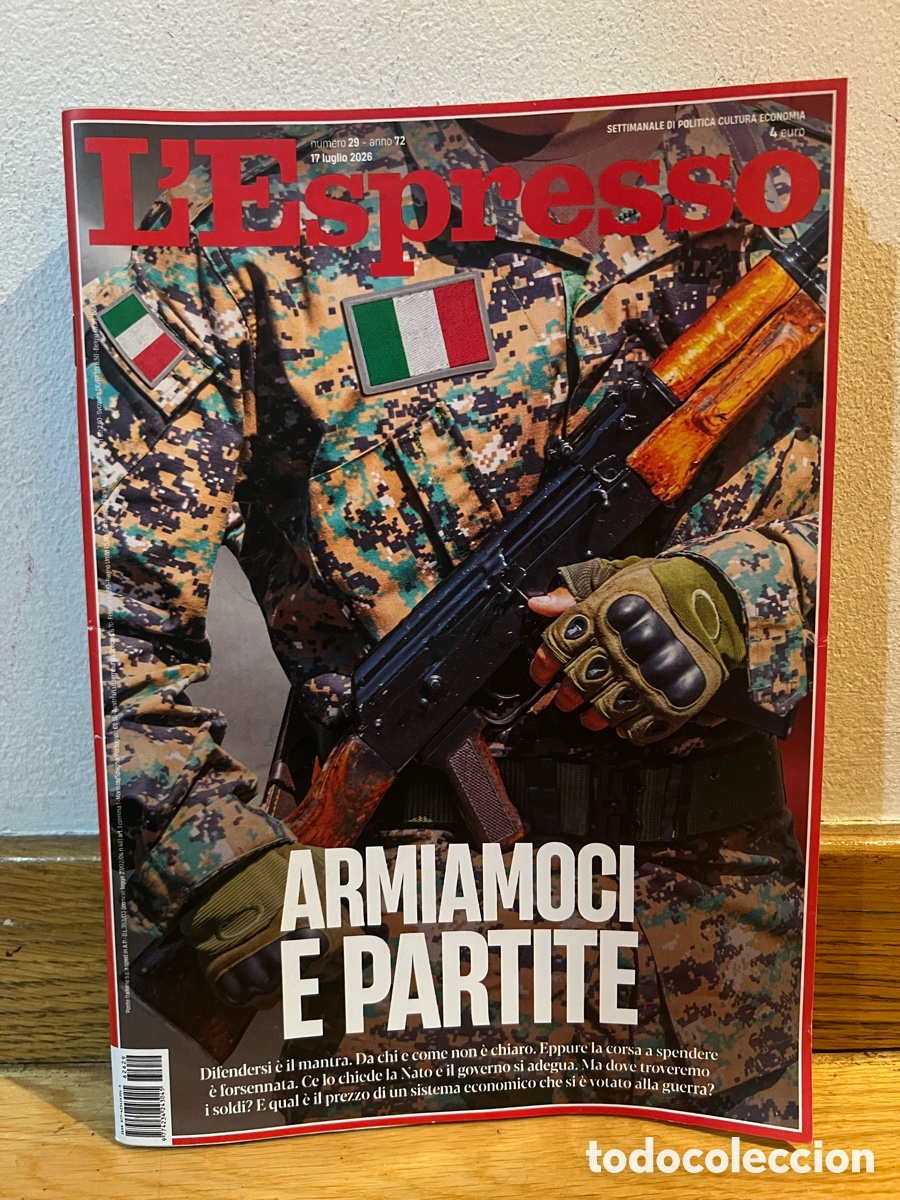 Coleccionismo de revistas y peri&oacute;dicos: L&rsquo; Espresso n&uacute;mero 29