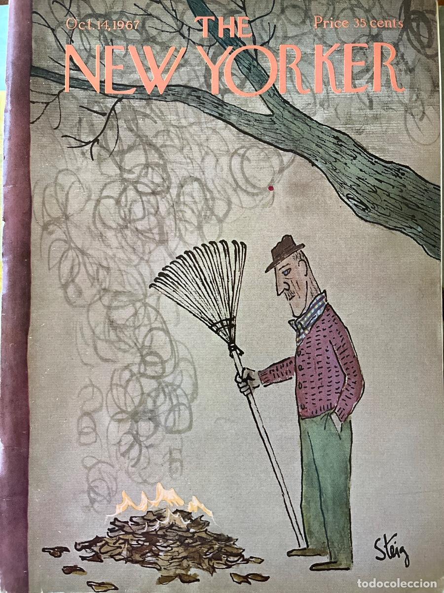 Coleccionismo de revistas y peri&oacute;dicos: The New Yorker-October, 1967-portada de Steig-revista completa