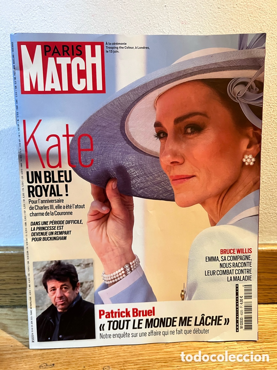 Coleccionismo de revistas y peri&oacute;dicos: Paris match n&uacute;mero 4025