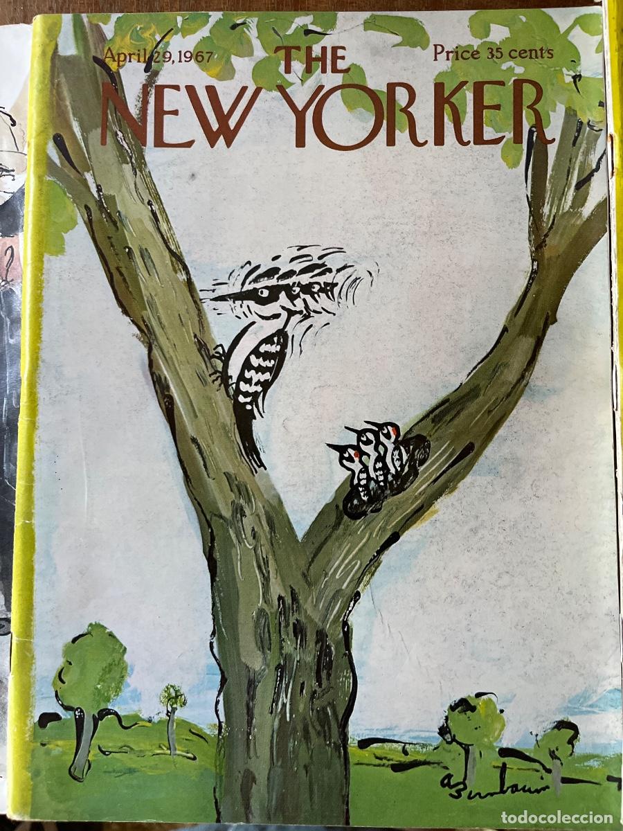 Coleccionismo de revistas y peri&oacute;dicos: The New Yorker- April 1967-portada de Abe Birnbaum- revista completa