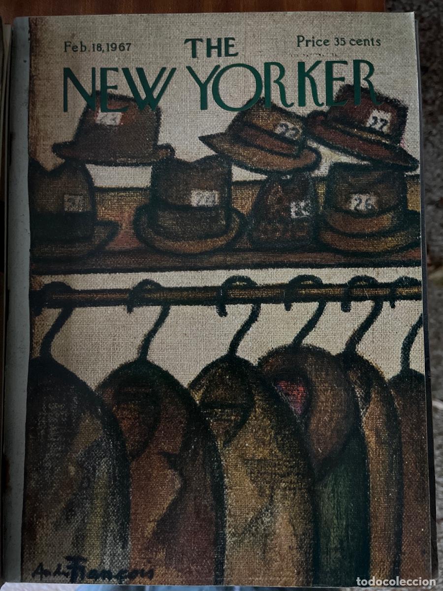 Coleccionismo de revistas y peri&oacute;dicos: 2 x The New Yorker- February + June 1967-portada de Andre Francois - revista completa