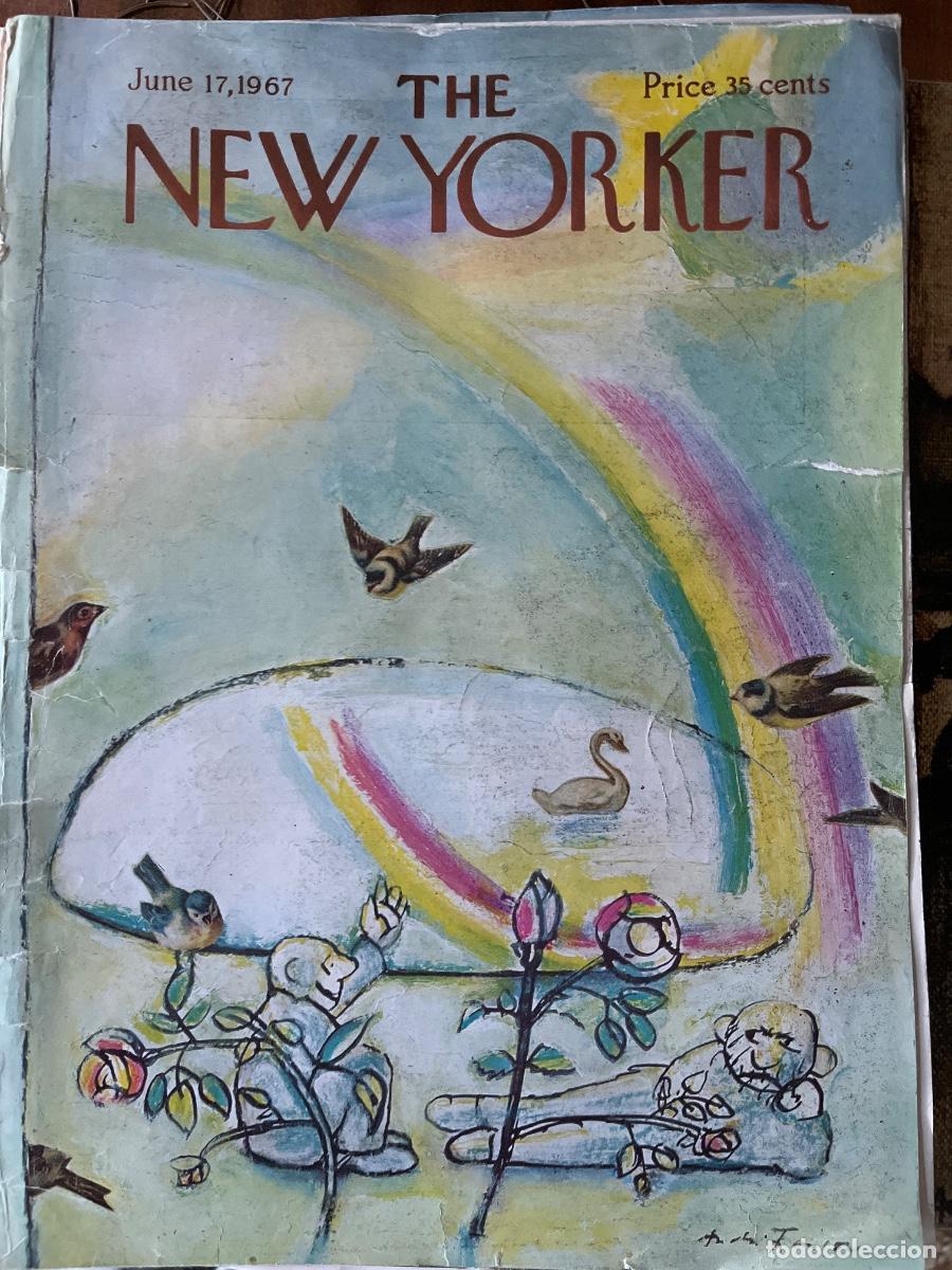Coleccionismo de revistas y peri&oacute;dicos: 2 x The New Yorker- February + June 1967-portada de Andre Francois - revista completa