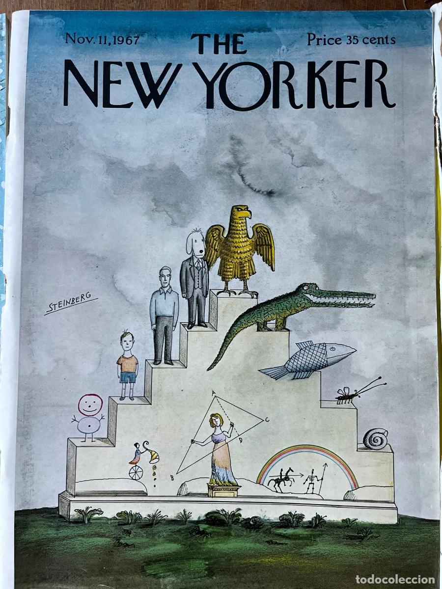 Coleccionismo de revistas y peri&oacute;dicos: The New Yorker- November 1967-portada de Steinberg - revista completa