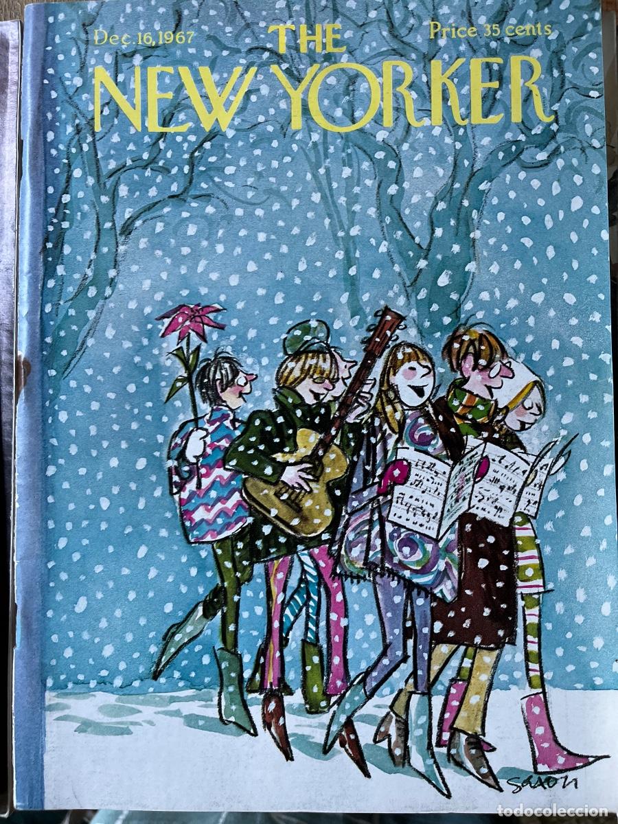 Coleccionismo de revistas y peri&oacute;dicos: The New Yorker- December 1967-portada de Saxon - revista completa