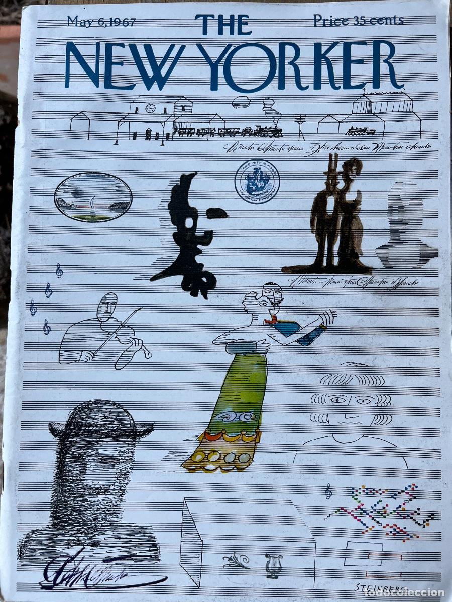 Coleccionismo de revistas y peri&oacute;dicos: The New Yorker- May 1967-portada de Steinberg - revista completa