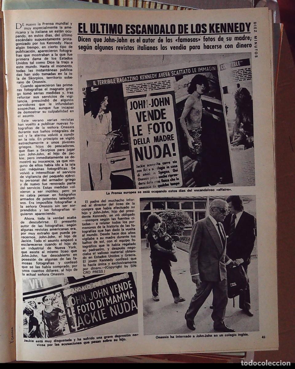 Coleccionismo de revistas y peri&oacute;dicos: jacqueline kennedy jackie onassis john john kenedy