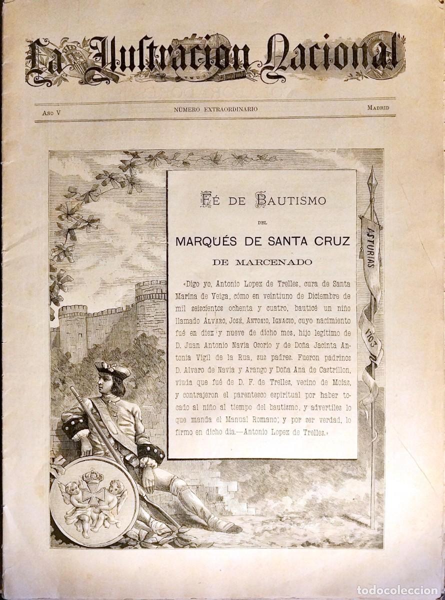 Coleccionismo de revistas y peri&oacute;dicos: LA ILUSTRACI&Oacute;N NACIONAL. REVISTA LITERARIA, CIENT&Iacute;FICA Y ART&Iacute;STICA, A&Ntilde;O V, N&ordm; EXTRA., DICIEMBRE 1884