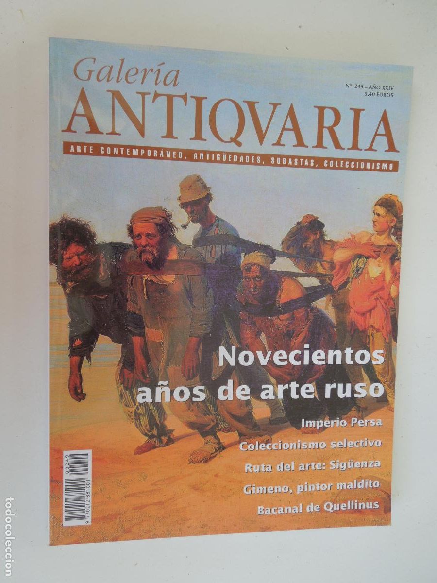 Coleccionismo de revistas y peri&oacute;dicos: GALERIA ANTIQUARIA - ARTE CONTEMPORANEO ANTIG&Uuml;EDADES - N&ordm; 249- 05-2006 -VER INDICE - ARTE RUSO