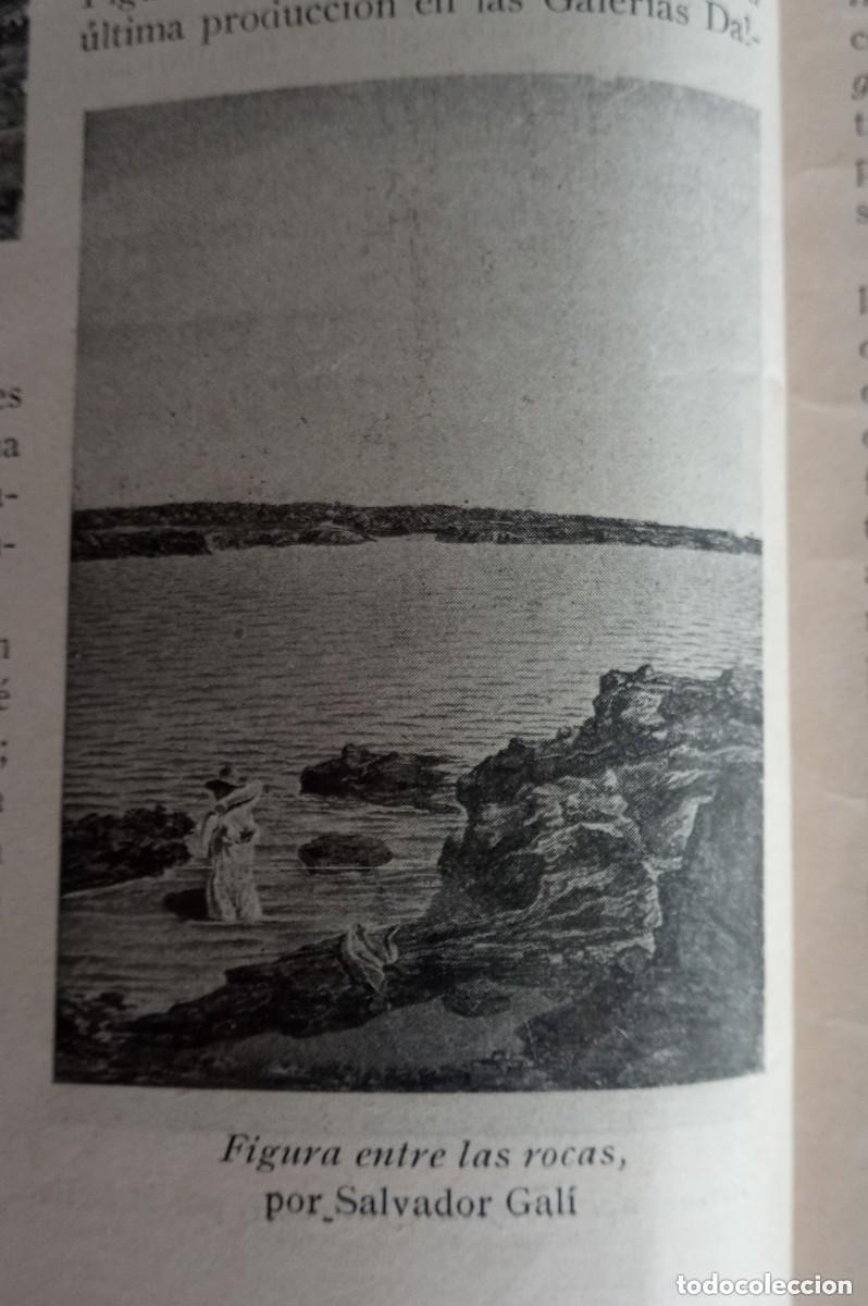 Coleccionismo de revistas y peri&oacute;dicos: Revista 1927 Exposici&oacute;n SALVADOR DAL&Iacute; Galer&iacute;as Dalmau Errata Hist&oacute;rica Salvador Gal&iacute; Apeles Mestres
