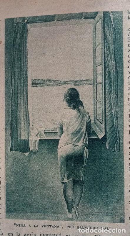 Coleccionismo de revistas y peri&oacute;dicos: Revista 1926 Original Rese&ntilde;a Hist&oacute;rica de SALVADOR DAL&Iacute; Ni&ntilde;a a la Ventana Exposici&oacute;n Galer&iacute;as Dalmau