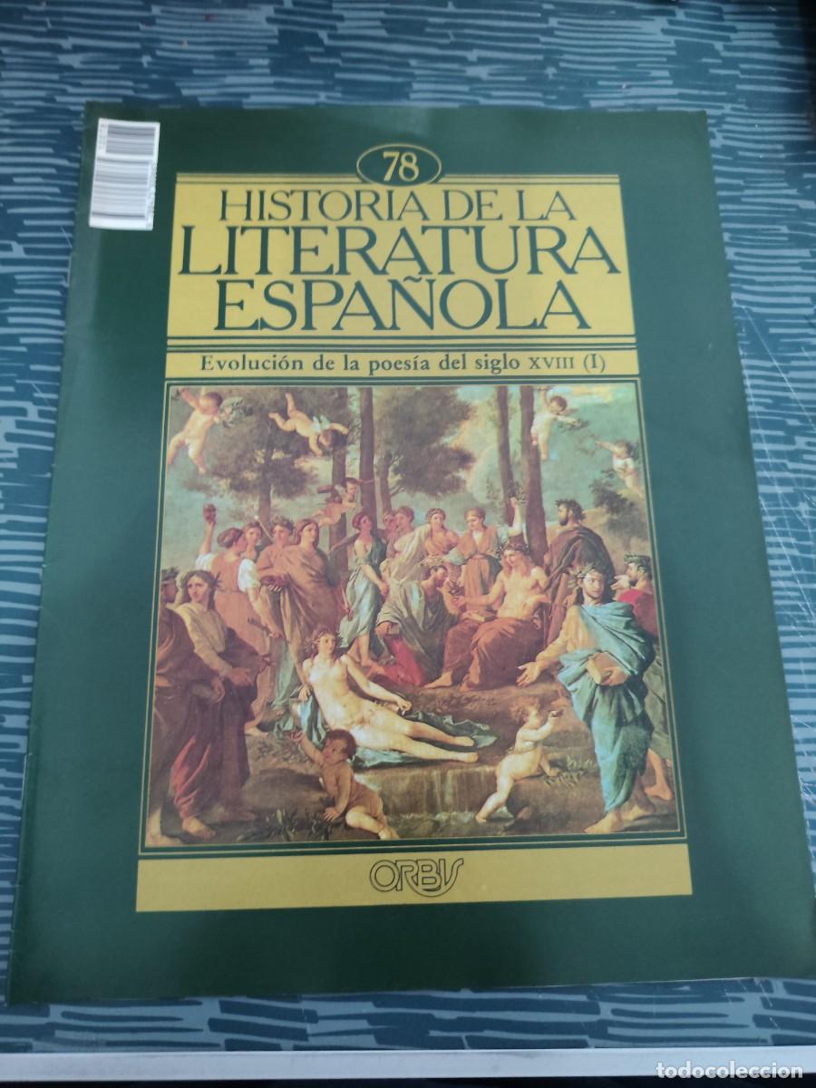 Coleccionismo de revistas y peri&oacute;dicos: HISTORIA DE LA LITERATURA ESPA&Ntilde;OLA 78, EVOLUCI&Oacute;N DE LA POES&Iacute;A DEL SIGLO XVIII,I,ORBIS EDITORIAL 1982