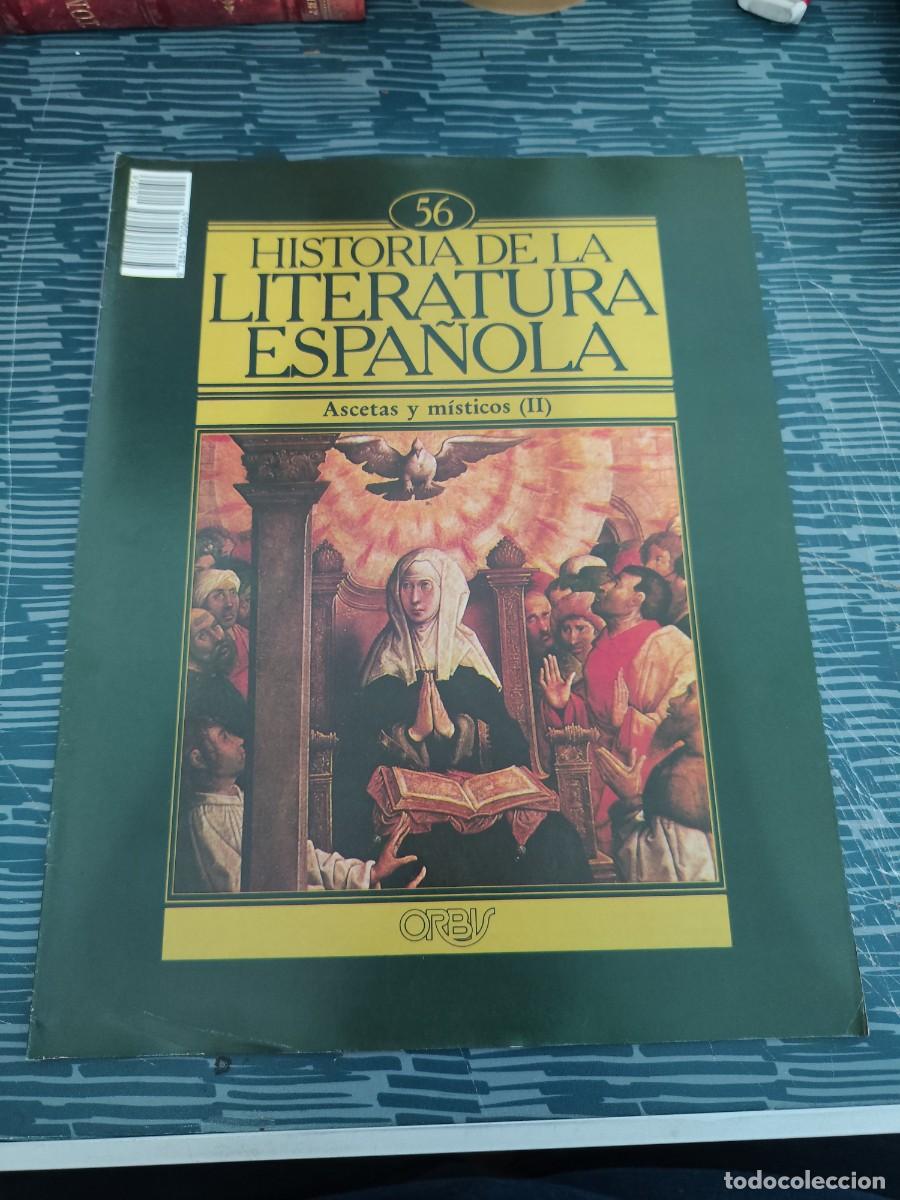 Coleccionismo de revistas y peri&oacute;dicos: HISTORIA DE LA LITERATURA ESPA&Ntilde;OLA 56,ASCETAS Y MISTICOS (II),ORBIS EDIT.,1982