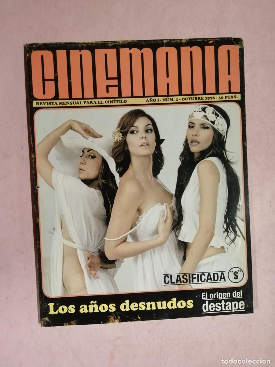 Coleccionismo de revistas y peri&oacute;dicos: CINEMANIA. CLASIFICADA S, LOS A&Ntilde;OS DESNUDOS