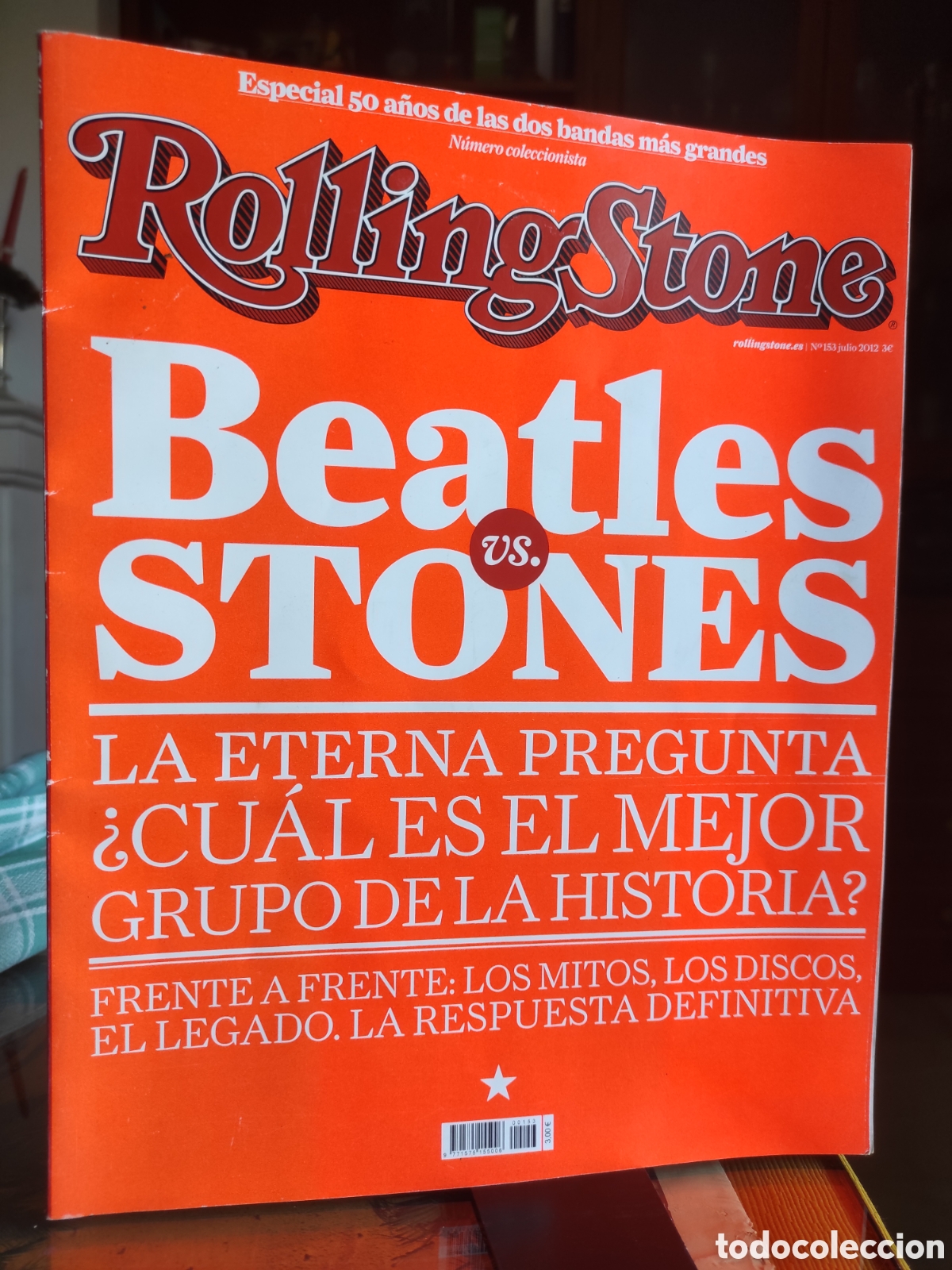 Coleccionismo de revistas y peri&oacute;dicos: Rolling Stone Espa&ntilde;a. N&deg; 153. (julio 2012) (PEDIDO MINIMO 10&euro;)