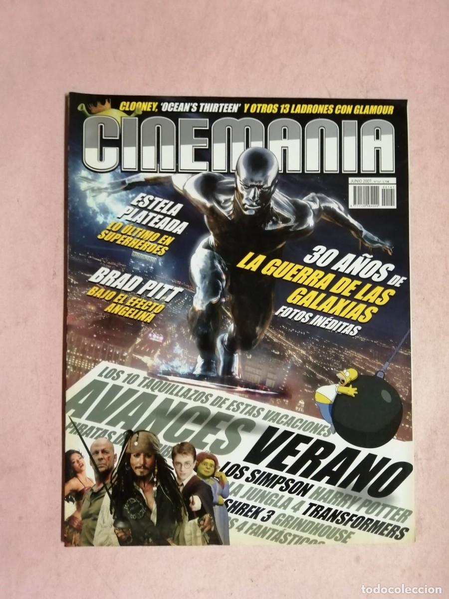 Coleccionismo de revistas y peri&oacute;dicos: CINEMANIA (NUMERO 141) 30 A&Ntilde;OS DE LA GUERRA DE LAS GALAXIAS - BRAD PITT - ESTELA PLATEADA -...