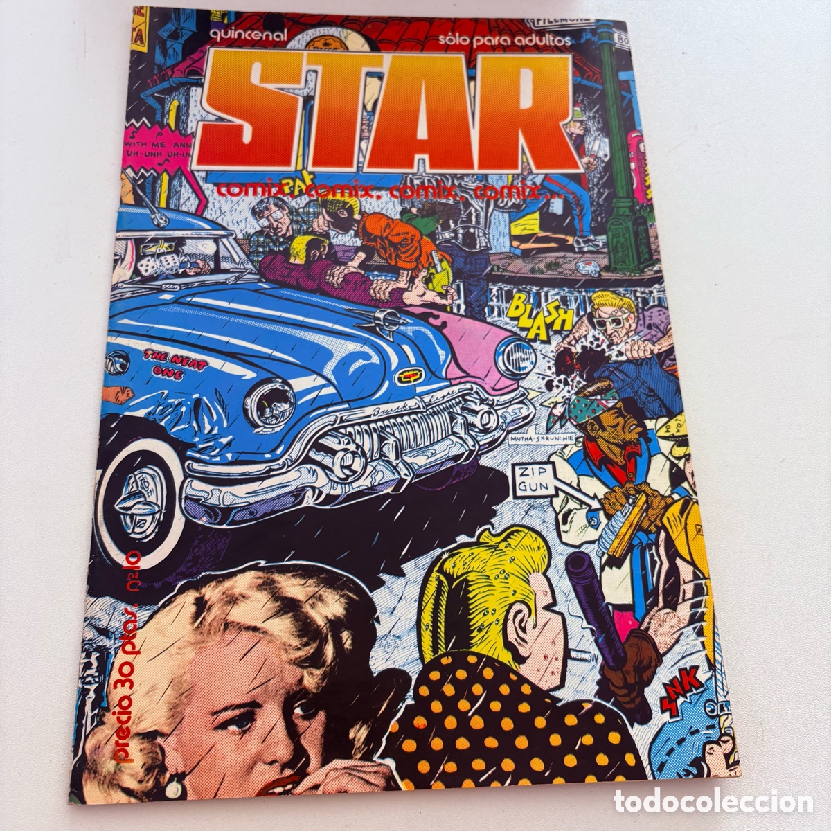 Coleccionismo de revistas y peri&oacute;dicos: REVISTA UNDERGROUND COMIC COMIX STAR N&ordm; 10