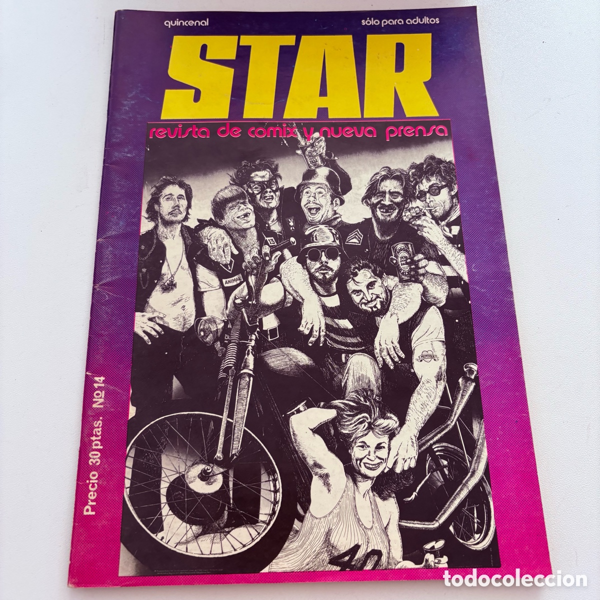 Coleccionismo de revistas y peri&oacute;dicos: REVISTA UNDERGROUND COMIC COMIX STAR N&ordm; 14